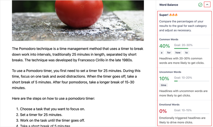 AIOSEO SEO Headline Analyzer Recommendations AIOSEO SEO Headline Analyzer Recommendations