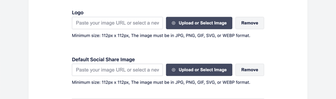 AIOSEO Wizard: Add a Logo and Social Image AIOSEO Wizard: Add a Logo and Social Image