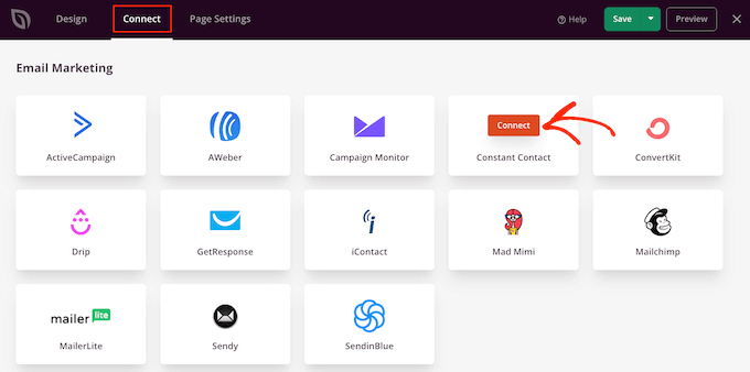 The Constant Contact email marketing service The Constant Contact email marketing service