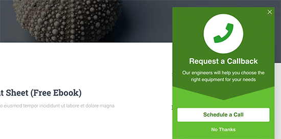 地域ターゲティングされたスライドインメッセージ 地域ターゲティングされたスライドインメッセージ