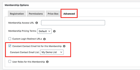 Ativar opção de opt-in por e-mail para um plano de associação Ativar opção de opt-in por e-mail para um plano de associação