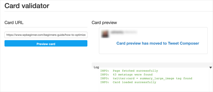 Validatore Twitter Card Validatore Twitter Card