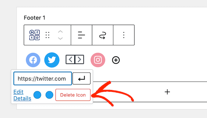 Eliminazione di icone social media utilizzando un plugin gratuito per WordPress