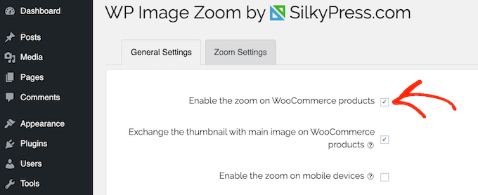 Enabling zoom for WooCommerce product images Enabling zoom for WooCommerce product images