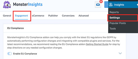 EU Compliance addon status EU Compliance addon status