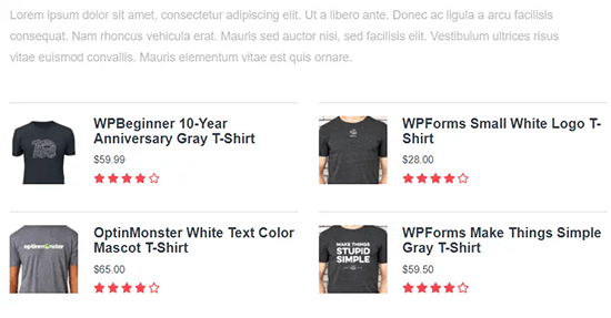 Popular products after content Popular products after content