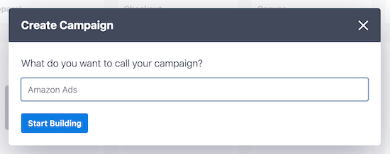 Nom de la campagne OptinMonster