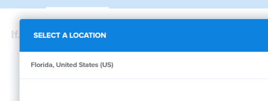 OptinMonster で場所を選択 OptinMonster で場所を選択