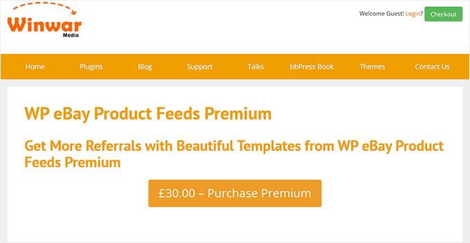 WP eBay Product Feeds Premium