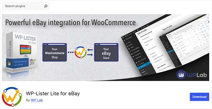 WP-Lister Lite for eBay