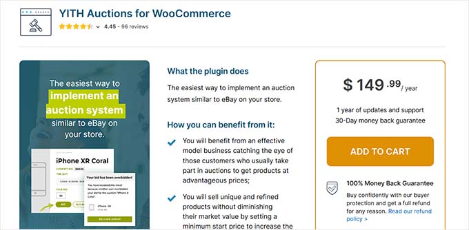 YITH Auctions for WooCommerce