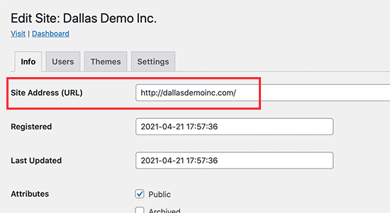 Use custom domain as your site address Use custom domain as your site address
