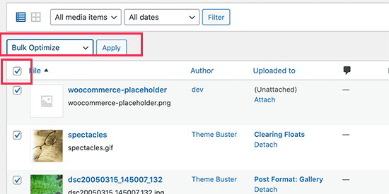 Bulk Optimize Bulk Optimize
