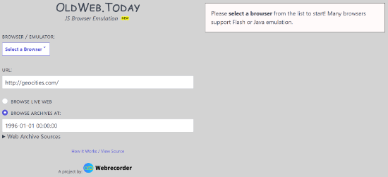 Oldweb heute Oldweb heute