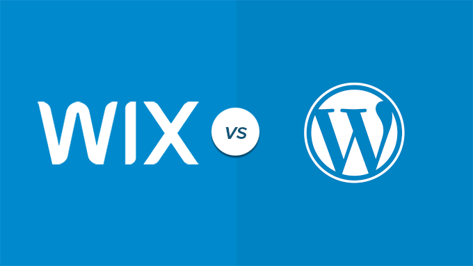 A comparison of Wix and WordPress two popular website building platforms