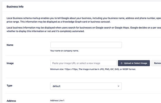 Informații despre afacere