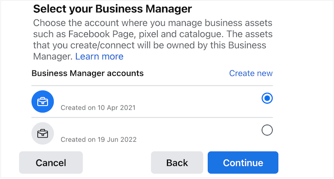 Scelta di un Business Manager di Facebook Scelta di un Business Manager di Facebook