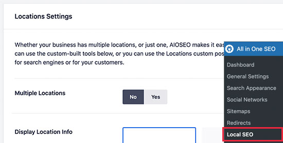 Alegeți locații unice sau multiple