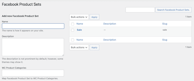 Aggiunta di set di prodotti al tuo negozio online Aggiunta di set di prodotti al tuo negozio online