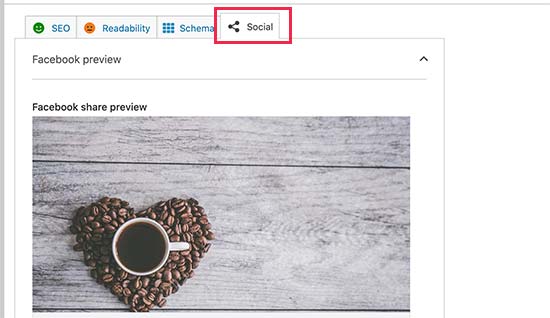 Yoast SEOのソーシャル設定