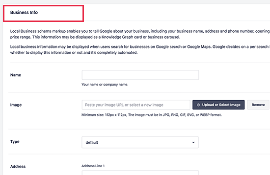 Business information Business information