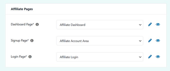 Configure affiliate pages in Easy Affiliate Configure affiliate pages in Easy Affiliate