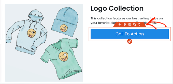 Removing blocks from an online store template using SeedProd Removing blocks from an online store template using SeedProd