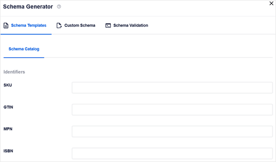 Product schema metadata Product schema metadata