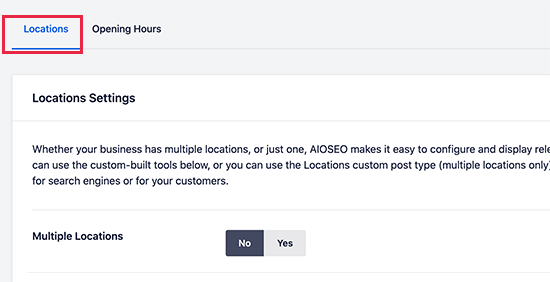 Multiple or single location business Multiple or single location business