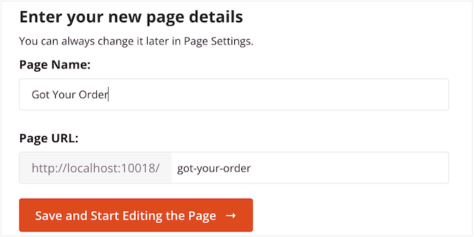 Naming a custom WooCommerce template in SeedProd Naming a custom WooCommerce template in SeedProd