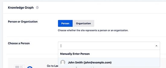 Person meta data Person meta data