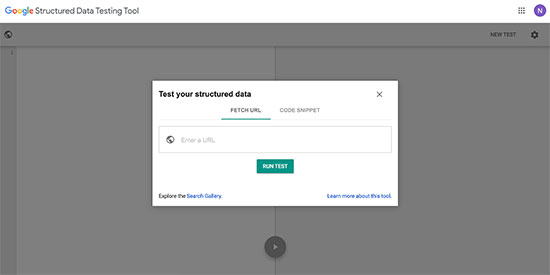 Structured data testing tool Structured data testing tool