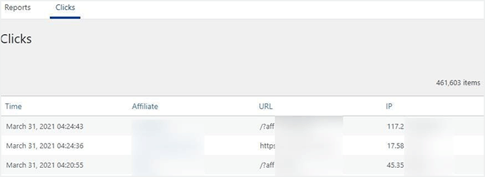 Track clicks in Easy Affiliate Track clicks in Easy Affiliate