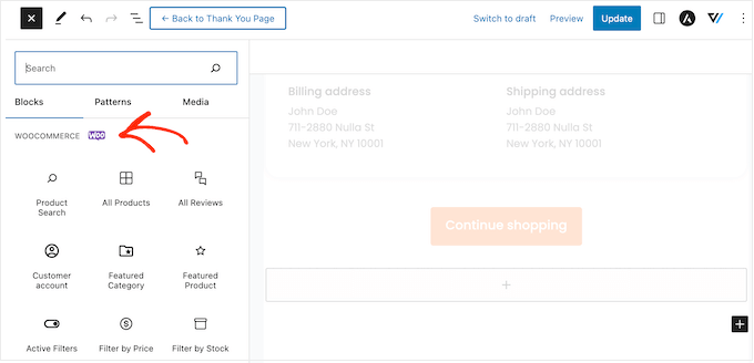 Adding WooCommerce product blocks to a custom online store design Adding WooCommerce product blocks to a custom online store design