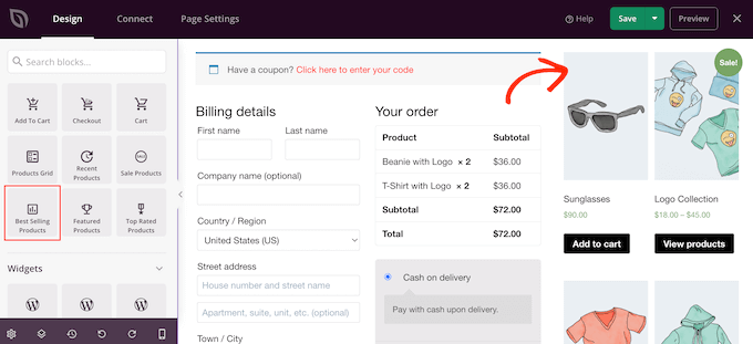 Showing your best-selling WooCommerce products on the checkout page Showing your best-selling WooCommerce products on the checkout page