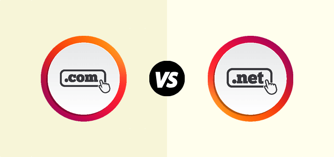 The .com vs .net domain extension The .com vs .net domain extension