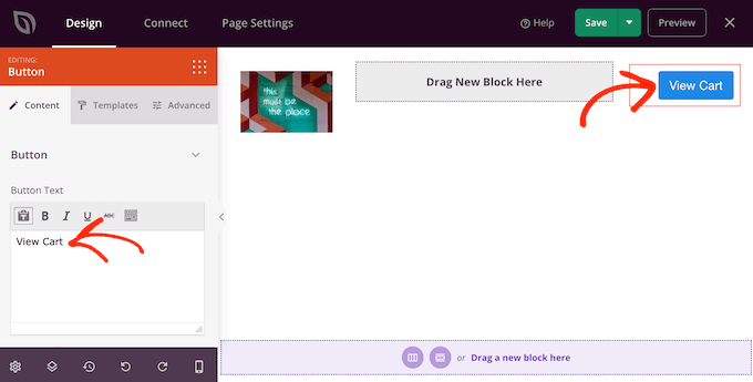Adding a CTA button to your online store's checkout page Adding a CTA button to your online store's checkout page