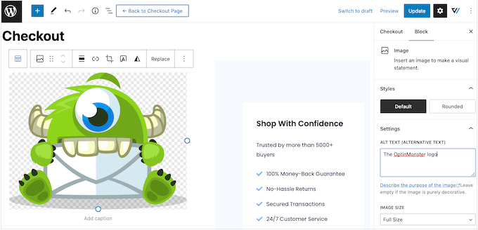 Creating a custom checkout for an online store Creating a custom checkout for an online store