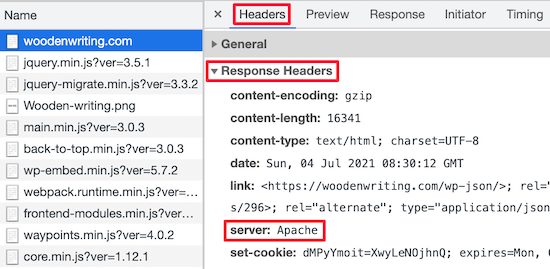 Find type of server Find type of server