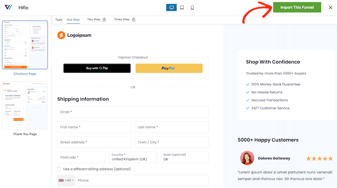 Importing a sales funnel into your WordPress website Importing a sales funnel into your WordPress website
