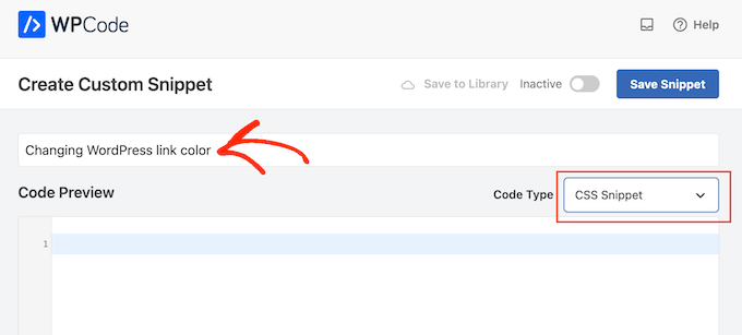 Customizing the color of URLs using WPCode Customizing the color of URLs using WPCode