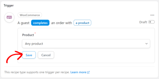 All products trigger All products trigger