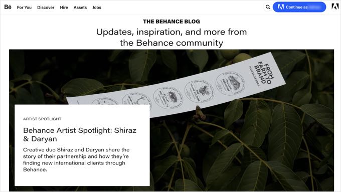 Behance Blogu