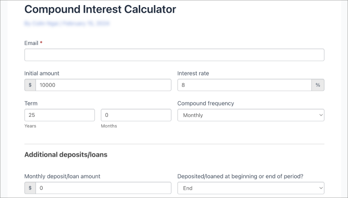 compound interest calculator preview compound interest calculator preview