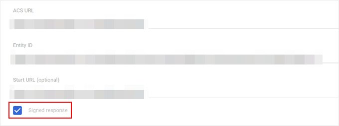 Klistra in miniOrange Service Provider Metadata i Google Admin Console