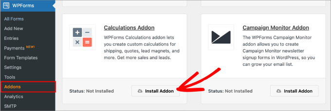 install wpforms calculator addon install wpforms calculator addon