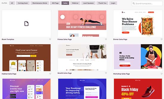 Sales page templates Sales page templates