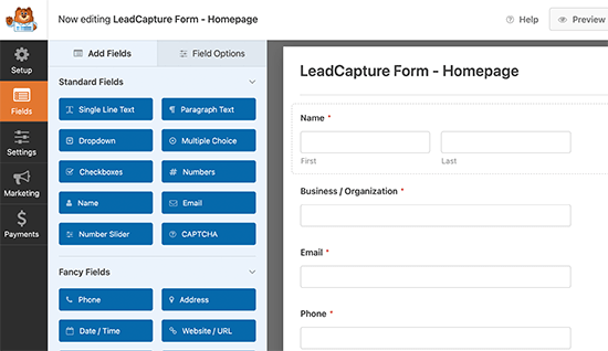 WPForms form builder WPForms form builder