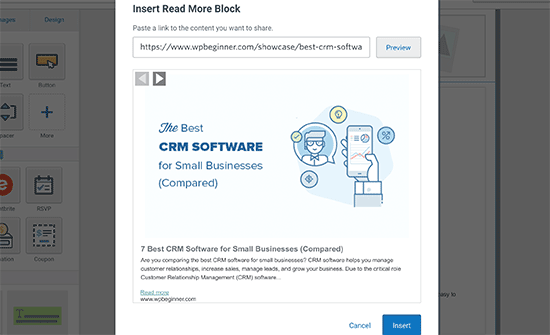 Add blog post in Constant Contact Add blog post in Constant Contact