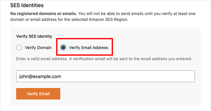 Verify Email Address Verify Email Address